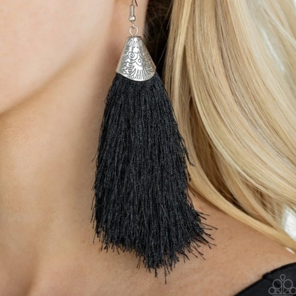Boho / Tribal Style Fringe Earrings - NWT